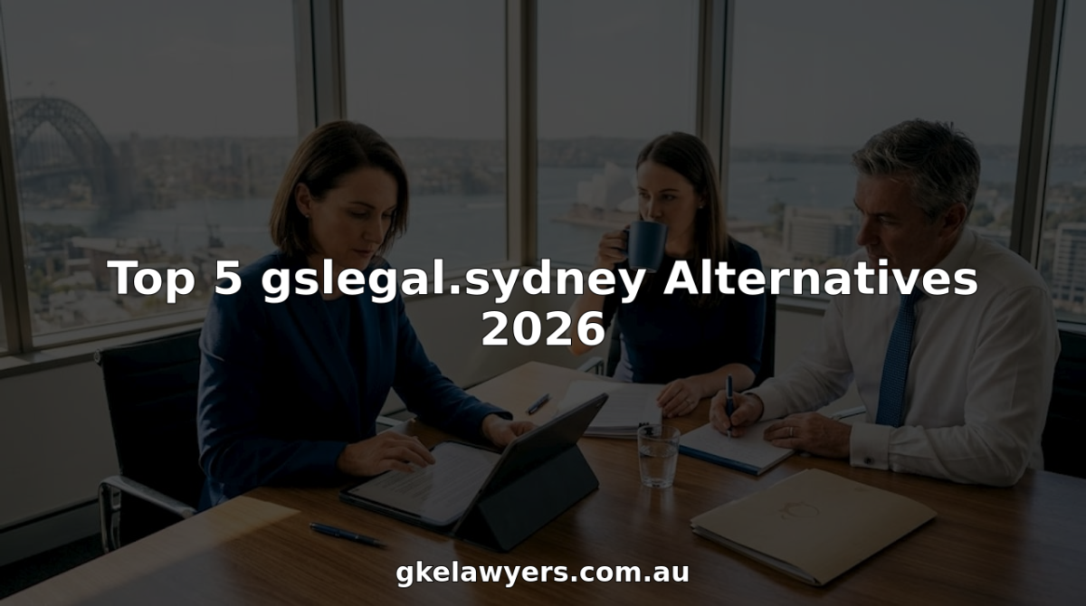 Sydney lawyers meet in bright city office