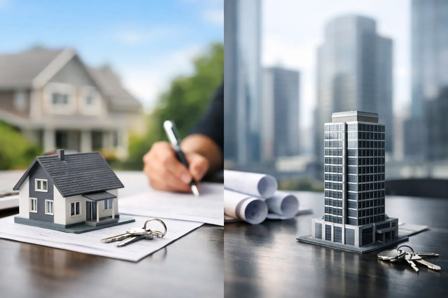 Difference Between Residential and Commercial Conveyancing